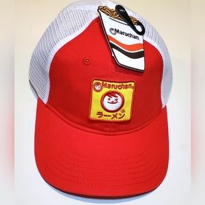 Maruchan Ramen Noodle Soup Adult Unisex Adjustable Snapback Baseball Hat OSFM